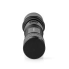 LED zseblámpa | Elemes Áramellátás | 3.7 V DC | 10 W | Beépített Lítium-ion | Elemmel | Újratölthető | Névleges fényáram: 1000 lm | Világítás hatóköre: 110 m | Sugárzási szög: 9.5 °