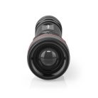 LED zseblámpa | Elemes Áramellátás | 3.7 V DC | 10 W | Beépített Lítium-ion | Elemmel | Újratölthető | Névleges fényáram: 1000 lm | Világítás hatóköre: 200 m | Sugárzási szög: 10 °