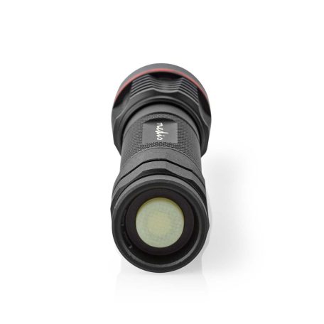 LED zseblámpa | Elemes Áramellátás | 3.7 V DC | 10 W | Beépített Lítium-ion | Elemmel | Újratölthető | Névleges fényáram: 1000 lm | Világítás hatóköre: 200 m | Sugárzási szög: 10 °
