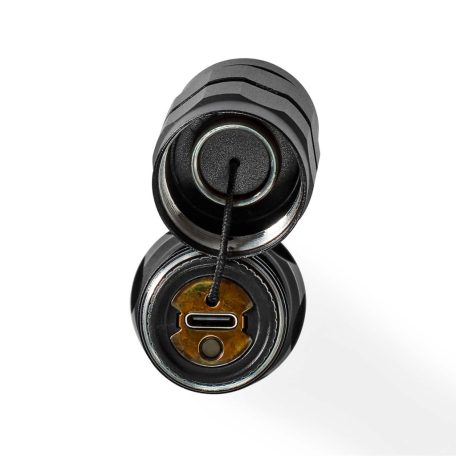 LED zseblámpa | Elemes Áramellátás | 3.7 V DC | 10 W | Beépített Lítium-ion | Elemmel | Újratölthető | Névleges fényáram: 1000 lm | Világítás hatóköre: 200 m | Sugárzási szög: 10 °