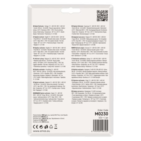 EMOS Multiméter  MD-230