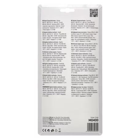 EMOS Lakatfogó multiméter MD-410C