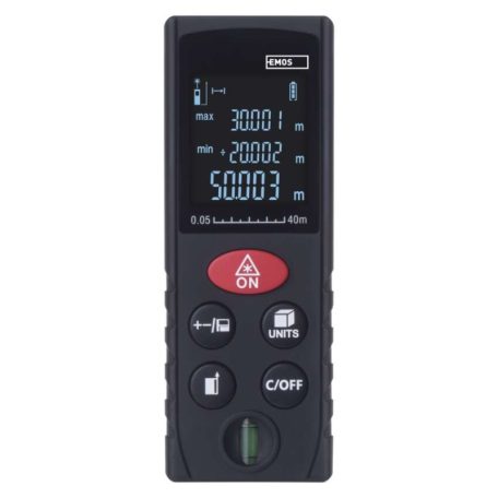 EMOS Távolságmérő lézer M0502
