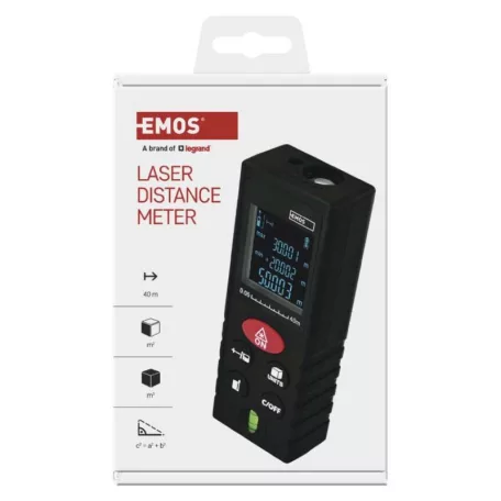 EMOS Távolságmérő lézer M0502