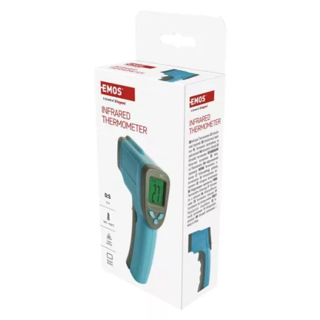 EMOS Érintés nélküli hőmérő - digitális, infravörös