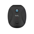 SAL M13 asztali mikrofon, professzionális, LED üzemjelző és fénygyűrű, kardioid irány karakterisztika, XLR csatlakozó, elemes tápellátás