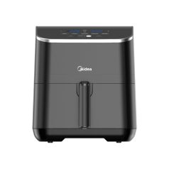   MIDEA MAD55005APKH Air Fryer, forrólevegős fritőz, 4.6 l kosár, 5.7 l üst, 1500 W, 60 p időzítő, 200 °C hőmérséklet, lecsatolható sütőkosár