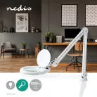 Nagyító asztali lámpa | Lencse erőssége: 3 Dioptria | 22 W | 1000 lm | Fehér