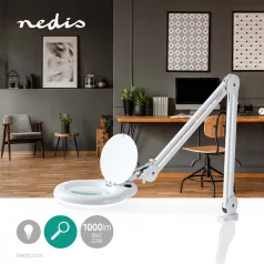   Nagyító asztali lámpa | Lencse erőssége: 3 Dioptria | 22 W | 1000 lm | Fehér