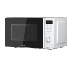   Midea MAM720C2AT (WH) digitális mikrohullámú sütő, 700 W, 20 literes , 8 menü, gyerekzár, fehér
