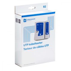  Maxwell UTP RJ45 / RJ11 Cable tester 25340 érpár kereső utp teszter (piros )