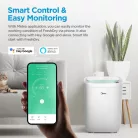 Midea ASTRA smart páramentesítő légtisztító Ionizátor UV-C fertőtlenítő H13 HEPA filter MsmartHome app wifi párátlanító 12/nap 3l tartállyal görgös láb MDDQ1-12DEN7