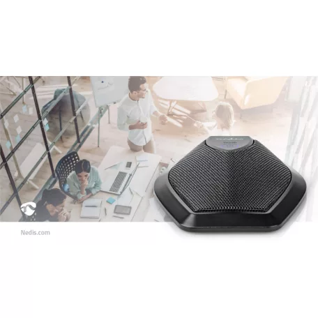 Mikrofon | Alkalmas erre: Asztal / Notebook | Vezetékes | 1x USB