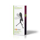 Mikrofon | Alkalmas erre: Asztal / Notebook | Vezetékes | 1x USB