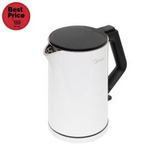   Midea MK-15H01A vízforraló, max. 2200 W, 1,5 L, duplafalú, fehér-fekete