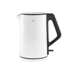   Midea MK-15H01A vízforraló, max. 2200 W, 1,5 L, duplafalú, fehér-fekete