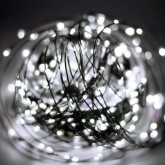   HOME ML1500WH micro LED-es fényfüzér, 150 m, 1500db hidegfehér micro LED, 8 program, időzítés, hálózati adapter, távirányító, kül- és beltéri kivitel