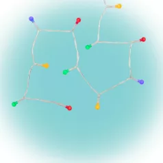 LED-es mini gömb fényfüzér