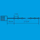 LED-es mini gömb fényfüzér