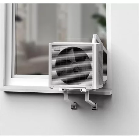 Midea PortaSplit Hordozható split klíma 3,6kw hűtő-fűtő ionizáció funkció, WIFI Tuya smart app, max 60nm-ig Midea MMCS-12HRN8-QRD0