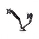 Asztali Monitor Tartó | 2 Képernyő | 10-32 " | 75x75 / 100x100 | Dönthető Forgatható