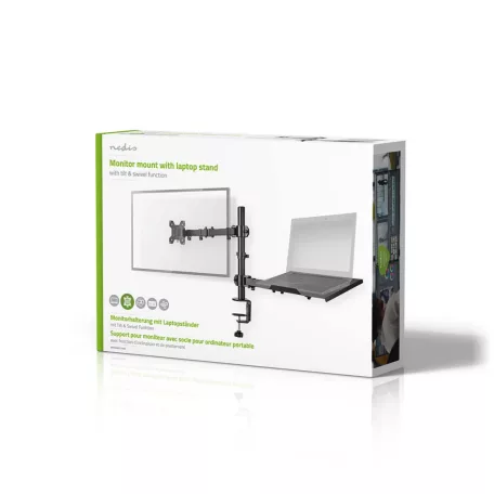 Asztali Monitor Tartó | Notebook | 1 Képernyő | 15 - 32 " | 75x75 / 100x100 | Interaktív