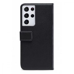   Classic Gelly Wallet Book Case Samsung Galaxy S21 Ultra Black