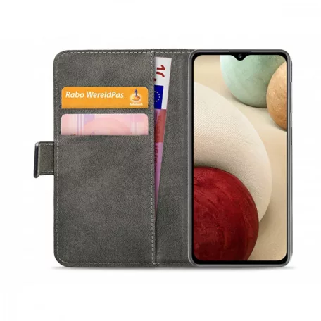 Classic Gelly Wallet Book Case Samsung Galaxy M12 / A12 Black