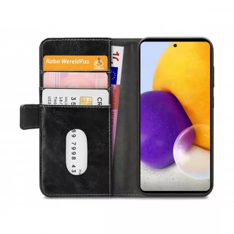 Gelly Wallet Book Case Samsung Galaxy A72 5G Black