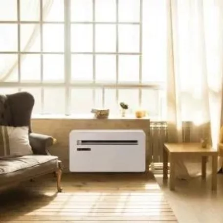 HOME MONOBLOCK8 monoblokkos hűtő-fűtő klíma, 2,45 kW, 4 üzemmód, PTC kiegészítő fűtés, wifi, távirányító, LED kijelző