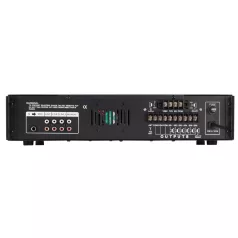   SAL MPA 120BT multimédiás keverő erősítő, 120 W, 6 csatorna, BT, FM rádió, USB/SD, EQ