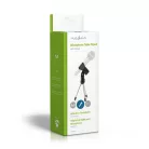 Mikrofon állvány | Láb Alap | ABS / Alumínium | Fekete