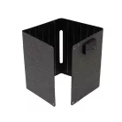 HOME MSC20W hordozható napelemes USB töltő, összecsukható, 20Watt, USB-A + USB-C + DC kimenet, PD gyorstöltés, LED töltésjelző, felakasztható, tartozék karabinerekkel