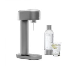   Mysoda Ruby MSO-RB003AL-S, ezüst színű, alumíniumból készült, 2 db újrafelhasználható vizes palack tartozék, max. üzemi nyomás: 10 bar