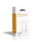 Egér | Vezetékes | 1000 dpi | Gombok száma: 3 | Mindkét Kezes