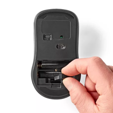 Egér | Vezeték Nélküli | 800 / 1200 / 1600 dpi | Állítható DPI | Gombok száma: 4 | Mindkét Kezes