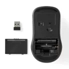 Egér | Vezeték Nélküli | 800 / 1200 / 1600 dpi | Állítható DPI | Gombok száma: 4 | Mindkét Kezes