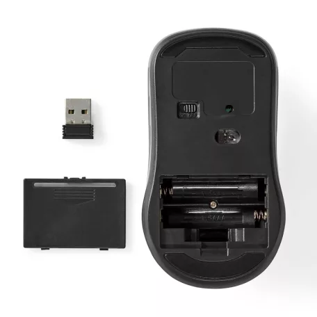 Egér | Vezeték Nélküli | 800 / 1200 / 1600 dpi | Állítható DPI | Gombok száma: 4 | Mindkét Kezes