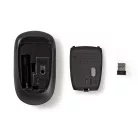 Egér | Vezeték Nélküli | 800 / 1200 / 1600 dpi | Állítható DPI | Gombok száma: 3 | Mindkét Kezes