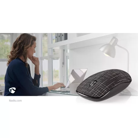 Egér | Vezeték Nélküli | 800 / 1200 / 1600 dpi | Állítható DPI | Gombok száma: 3 | Mindkét Kezes