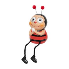   Home MX645 napelemes kerti lámpa, katica forma, 2 db hidegfehér LED, políresin, 40 mAh akkumulátor (NiMH), kültéri, beltéri