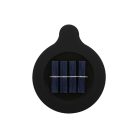 HOME MX656 napelemes kerti lámpa, fekete műanyag, 1db melegfehér SMD LED, cserélhető AA akkumulátor