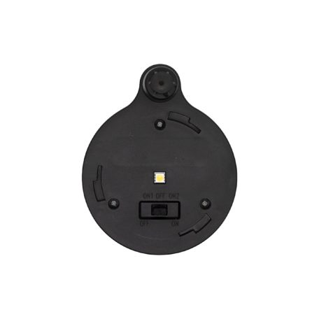 HOME MX656 napelemes kerti lámpa, fekete műanyag, 1db melegfehér SMD LED, cserélhető AA akkumulátor