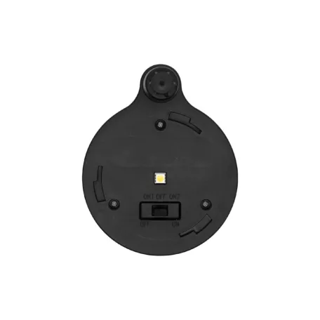 HOME MX656 napelemes kerti lámpa, fekete műanyag, 1db melegfehér SMD LED, cserélhető AA akkumulátor