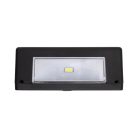 HOME MX658 napelemes falilámpa szett, 2db-os szett, 2db hidegfehér LED, cserélhető AA akkumulátor, fekete