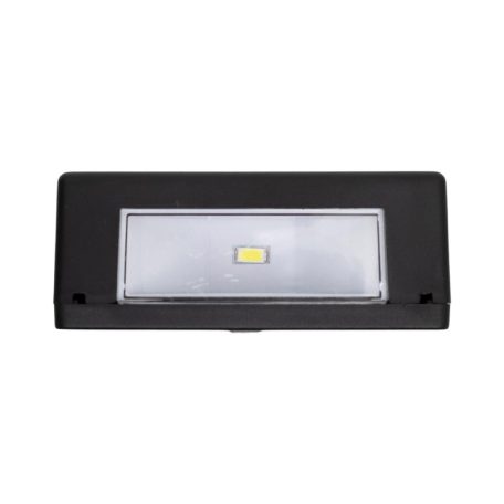 HOME MX658 napelemes falilámpa szett, 2db-os szett, 2db hidegfehér LED, cserélhető AA akkumulátor, fekete