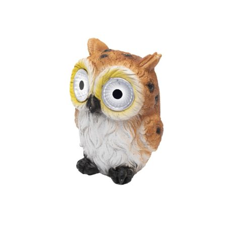 Home MX670 napelemes kerti lámpa, kisállatok, 2 db melegfehér LED, akkumulátor, műgyanta és műanyag, 12db/display