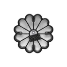 HOME MX674 napelemes kerti lámpa, tappancs, virág, 12db/display, 1db melegfehér LED, beépített akkumulátor