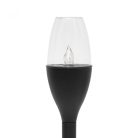 Home MX717 napelemes kerti lámpa, 12db-os display, műanyag, 2 db hidegfehér LED, kültéri, beltéri SOLAR