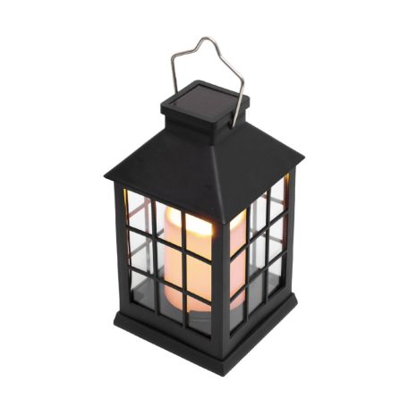 Home MXLTN1 napelemes lámpás, 1db melegfehér LED, valósághű lángeffekt, akkumulátor, 6db-os display